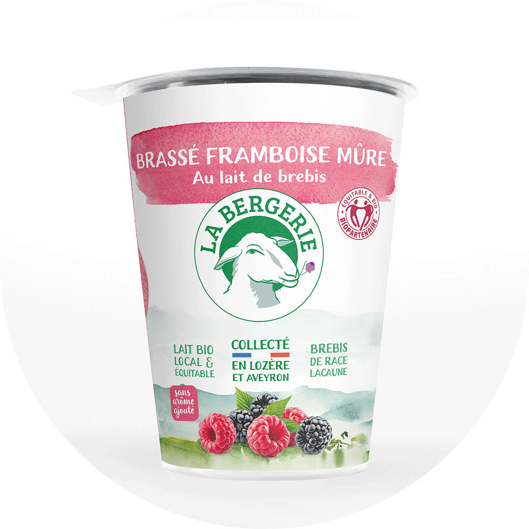 Brassé Framboise-Mûre 400g