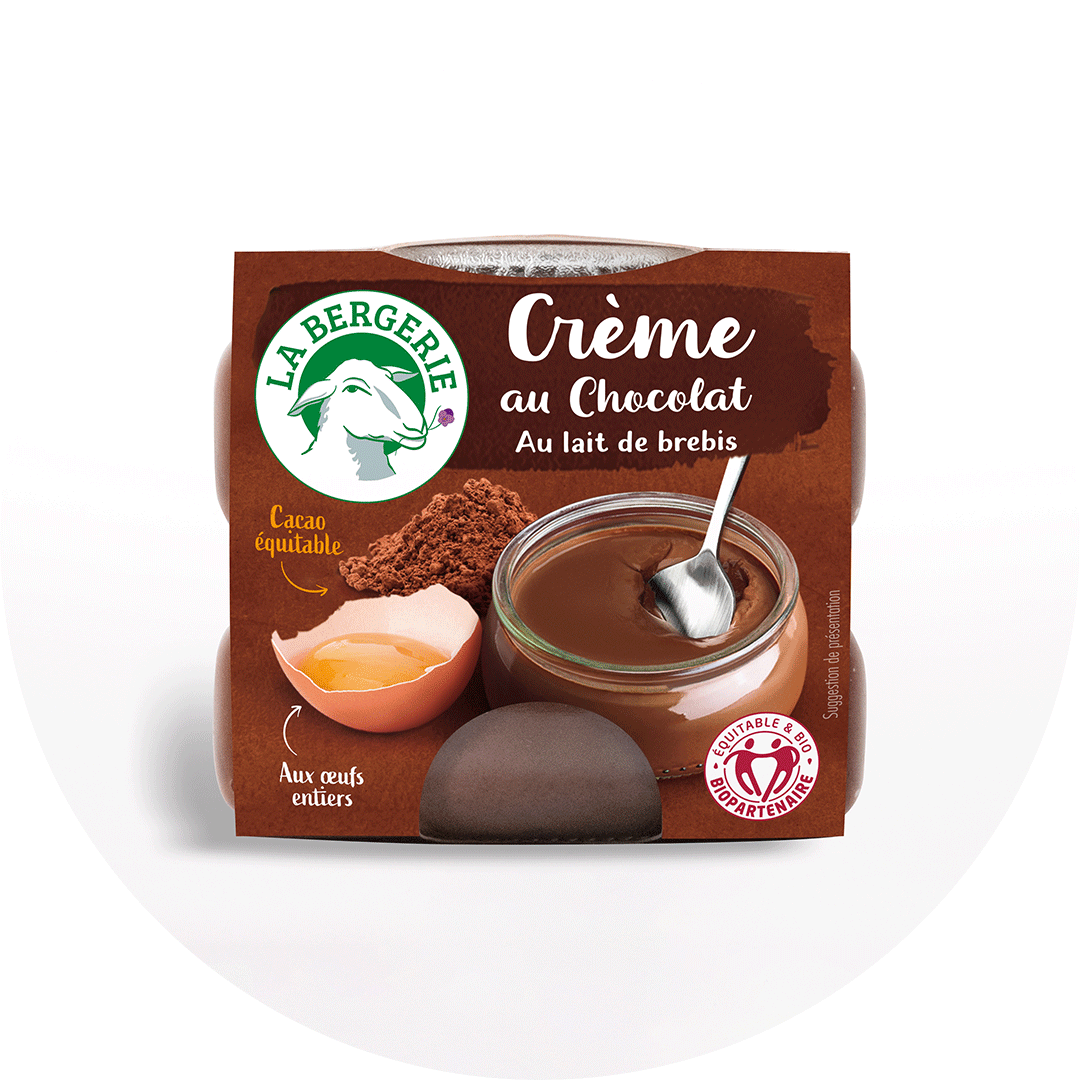 Crème chocolat 2x125g