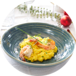 gambas-marinees-risotto-au-safran